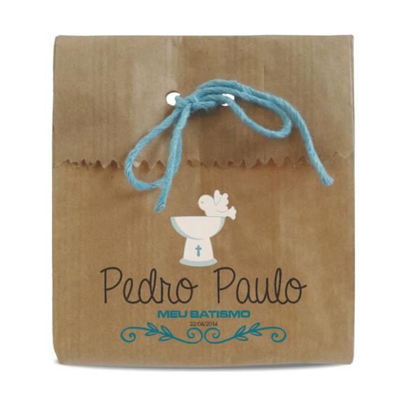 BATISMO - SAQUINHO PAPEL PERSONALIZADO - MOD.12
