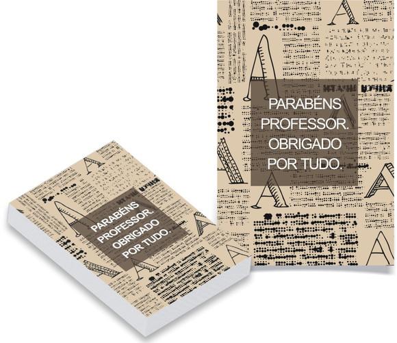 BLOCO DE ANOTAÇÕES COMEMORATIVO