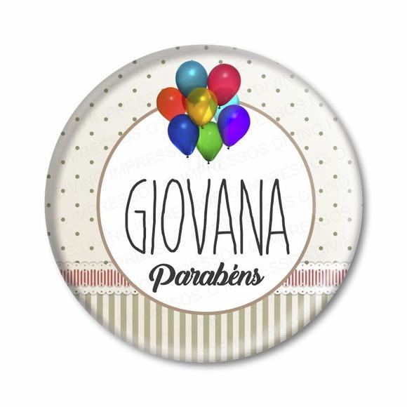 Boton aniversário