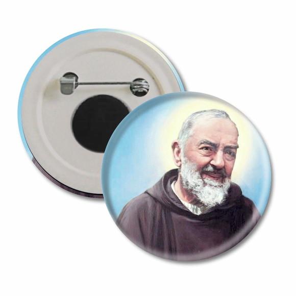 Boton de Santo Padre Pio
