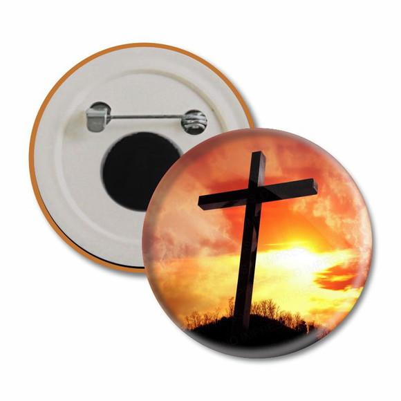 Boton religioso Cruz