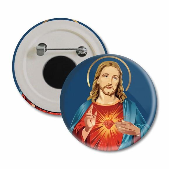 Boton Sagrado Coração de Jesus