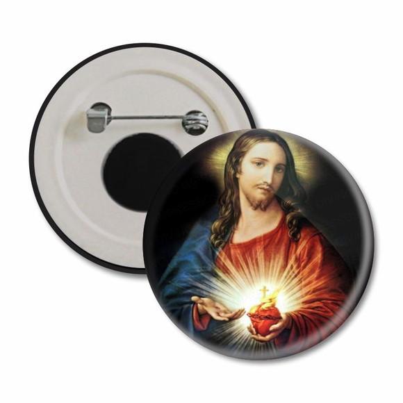 Boton Sagrado Coração de Jesus