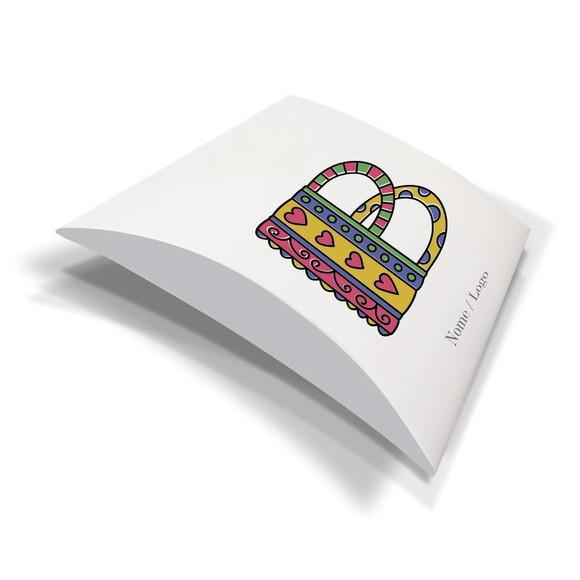 Caixa Travesseiro / Almofada Personalizada. Alfabeto B..mod9