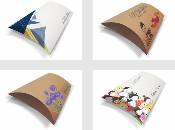Caixa Travesseiro / Almofada Personalizada. Floral Mod10