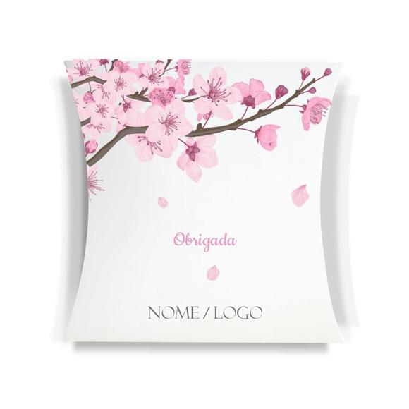 Caixa Travesseiro / Almofada Personalizada. Floral Mod17