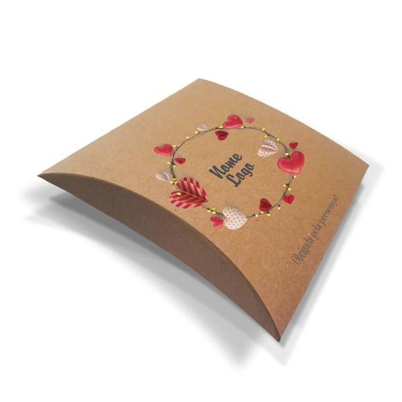 Caixa Travesseiro / Almofada Personalizada. Floral. Mod56
