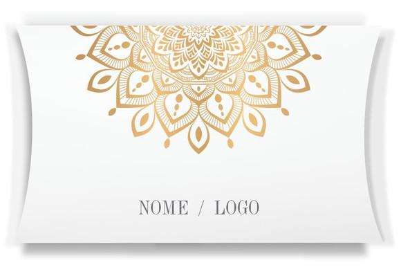 Caixa Travesseiro / Almofada Personalizada. Mandala. Mod15