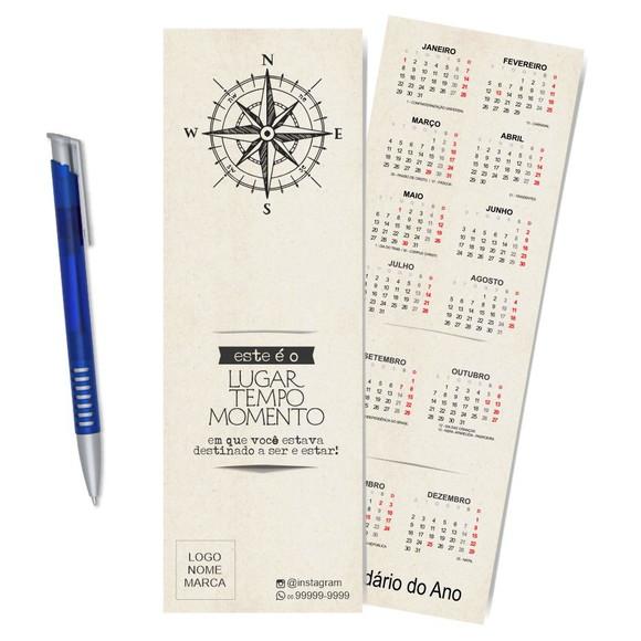 Card com Lápis e Borracha ou Caneta, Personalizado. M027