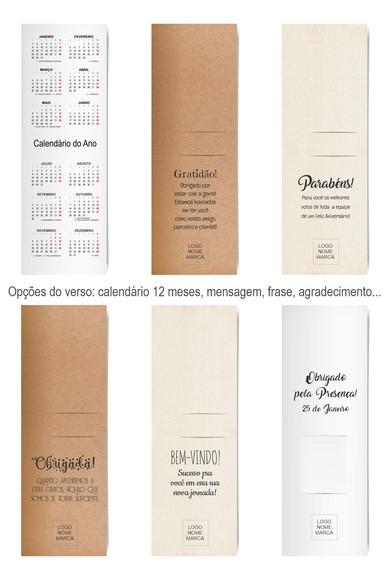 Card com Lápis e Borracha ou Caneta, Personalizado. M044.