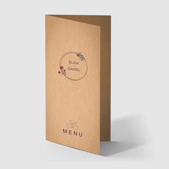 Cardápio / Menu Personalizado Casamento e Festas