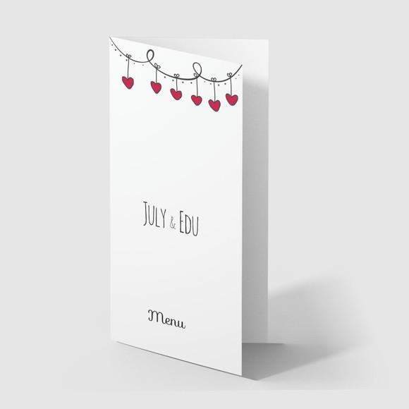 Cardápio / Menu Personalizado Casamento e Festas