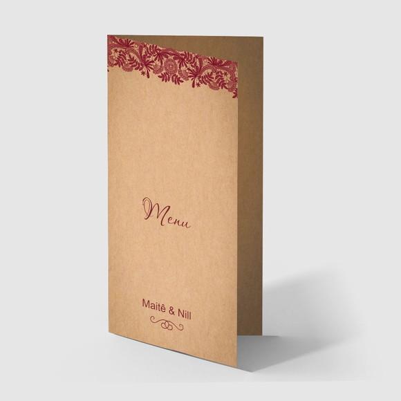 Cardápio / Menu Personalizado Casamento e Festas
