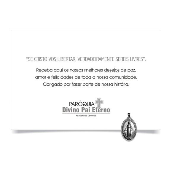 CARTÃO DE FELICITAÇÕES PERSONALIZADO + PINGENTE + ENVELOPE.