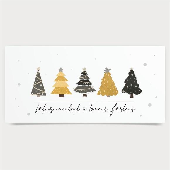 Cartão de Natal Personalizado Estreito, 25-005