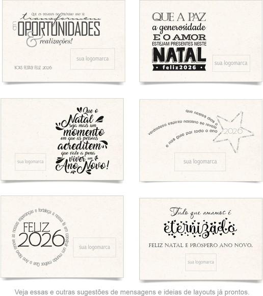 Cartão de Natal Personalizado Estreito, 25-013