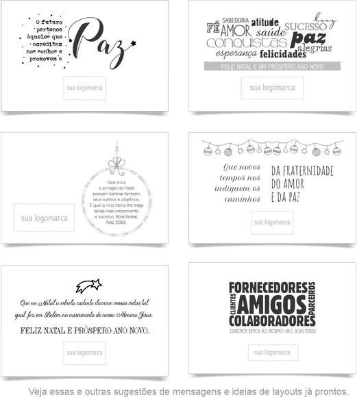 Cartão de Natal Personalizado Estreito, 25-018