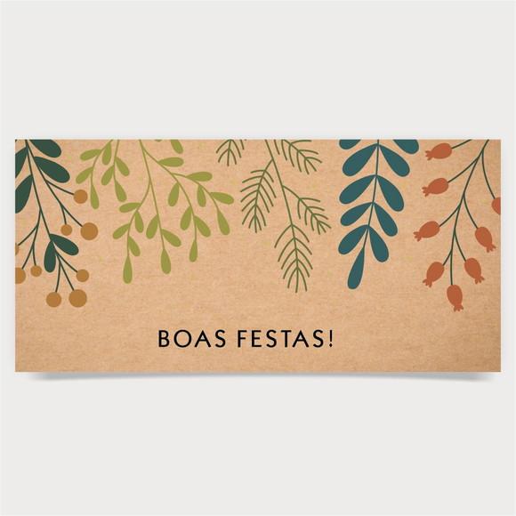 Cartão de Natal Personalizado Estreito, 25-023