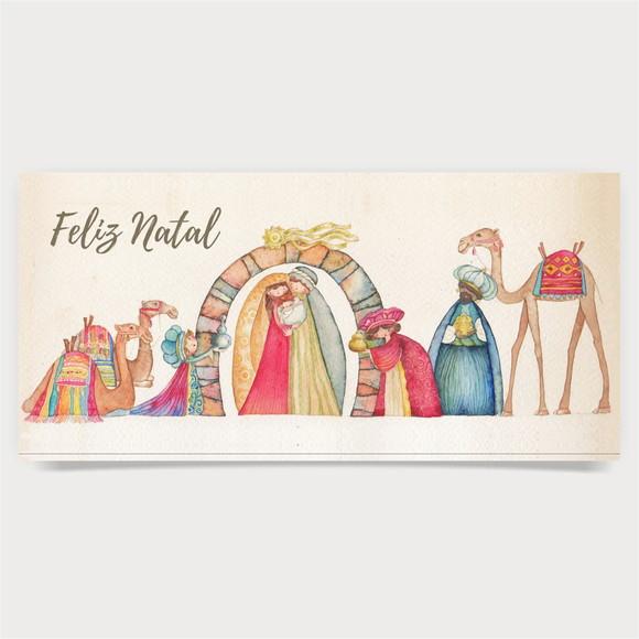 Cartão de Natal Personalizado Estreito, 25-030