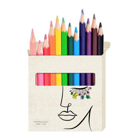 Cartão de Pintar + Lápis de Cor, Personalizados. Despertar.