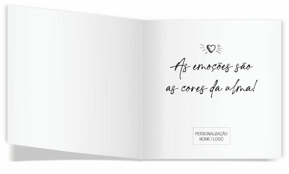 Cartão de Pintar + Lápis de Cor, Personalizados. Peixinhos,
