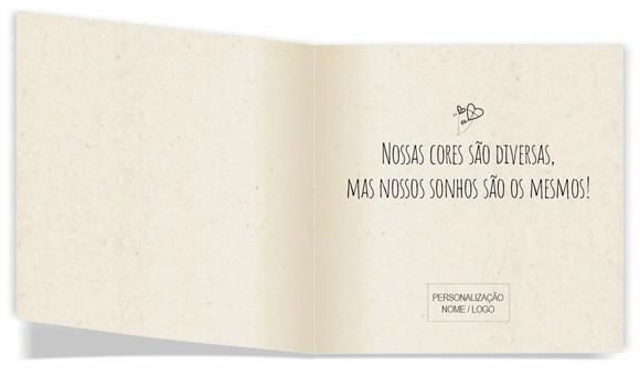 Cartão de Pintar + Lápis de Cor, Personalizados. Raízes.