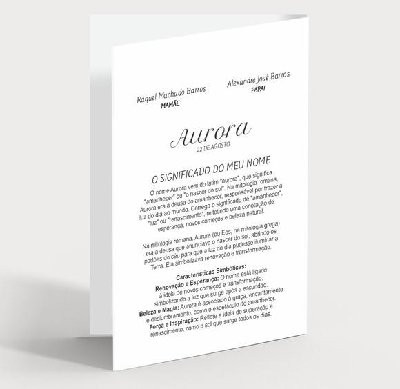 Cartão Maternidade Personalizado c/ Aplique Sabonete Estrela