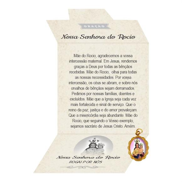 Cartão Personalizado + Medalhinha de N. Sra. do Rocio