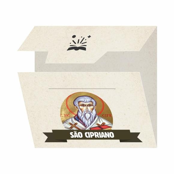 Cartão Personalizado + Medalhinha de São Cipriano