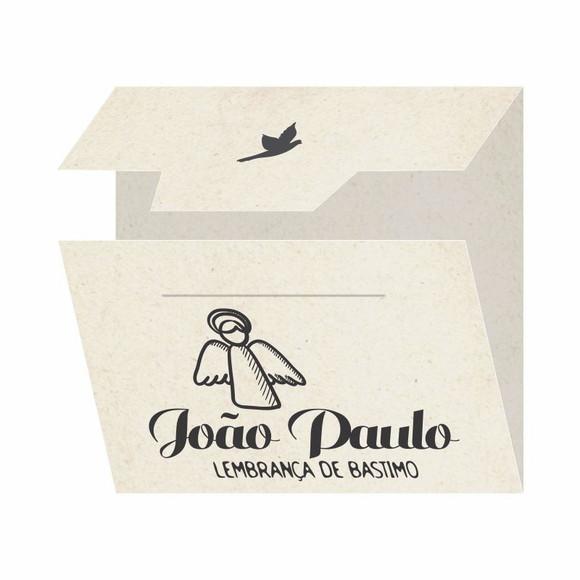 Cartão personalizado Batismo + medalhinha