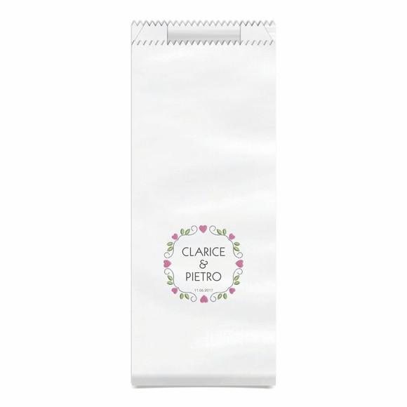 CASAMENTO - SAQUINHO KRAFT SIMPLES PERSONALIZADO