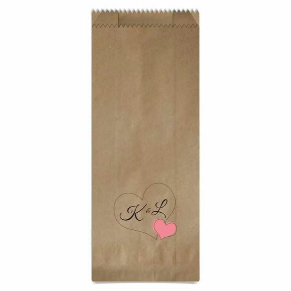 CASAMENTO - SAQUINHO PAPEL PERSONALIZADO.
