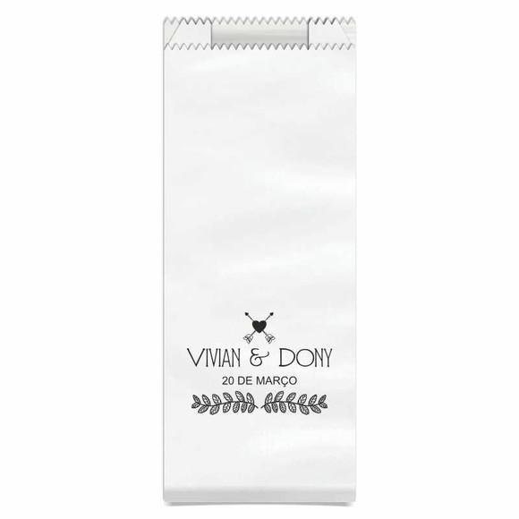 CASAMENTO - SAQUINHO PAPEL PERSONALIZADO.