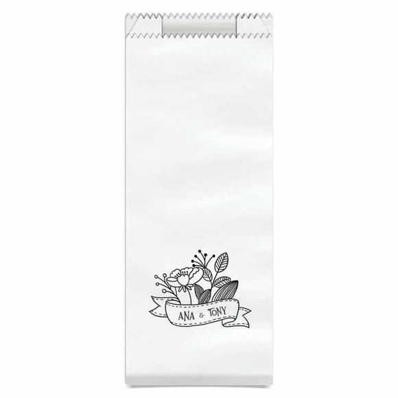 CASAMENTO - SAQUINHO PAPEL PERSONALIZADO.