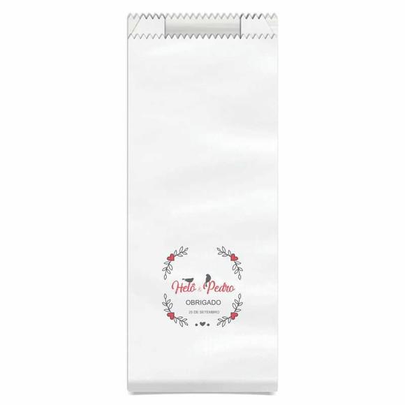 CASAMENTO - SAQUINHO PAPEL PERSONALIZADO.