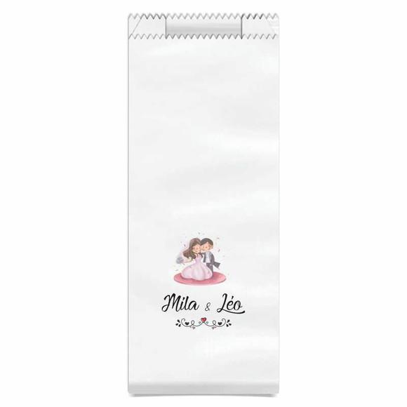 CASAMENTO - SAQUINHO PAPEL PERSONALIZADO.