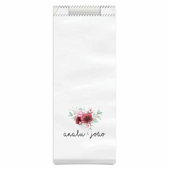 CASAMENTO - SAQUINHO PAPEL PERSONALIZADO.