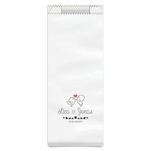 CASAMENTO - SAQUINHO PAPEL PERSONALIZADO.