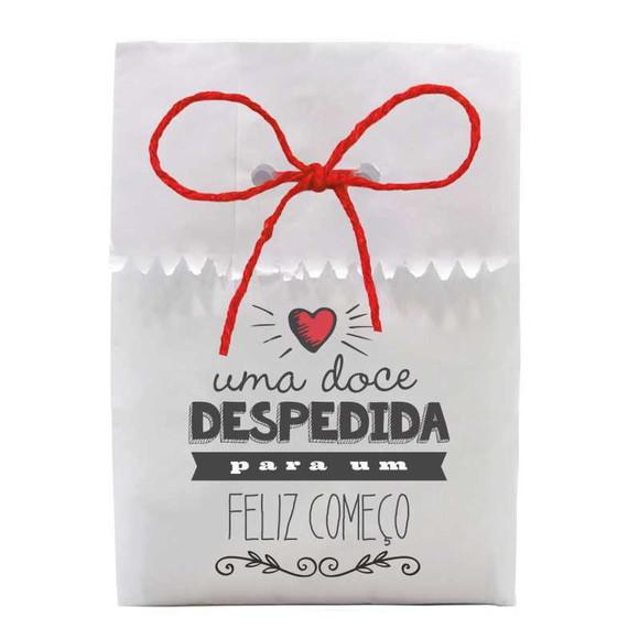 CASAMENTO - SAQUINHO PAPEL PERSONALIZADO. C/ FURO E CORDÃO