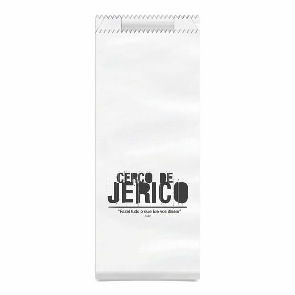 Cerco de Jericó - Saquinho Kraft Simples Personalizado