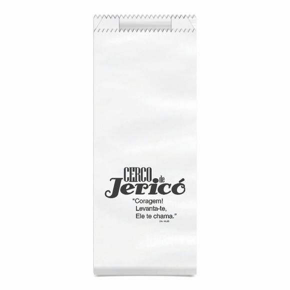 Cerco de Jericó - Saquinho Kraft Simples Personalizado