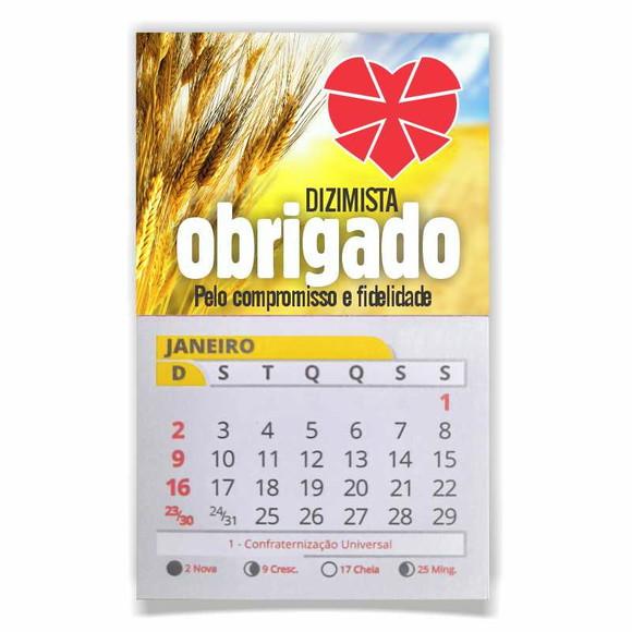 Dizimista - Ímã de Geladeira c/ Calendário
