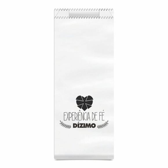 Dizimista - Saquinho Kraft Simples Personalizado