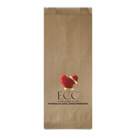 Ecc - Saquinho Kraft Simples Personalizado