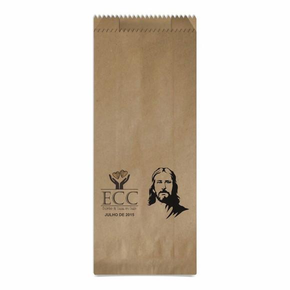 Ecc - Saquinho Kraft Simples Personalizado