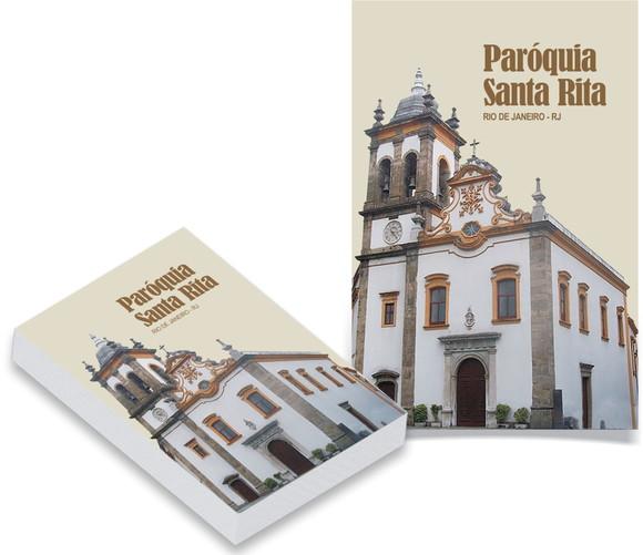 FOTO DA IGREJA OU PARÓQUIA - BLOCO DE ANOTAÇÕES