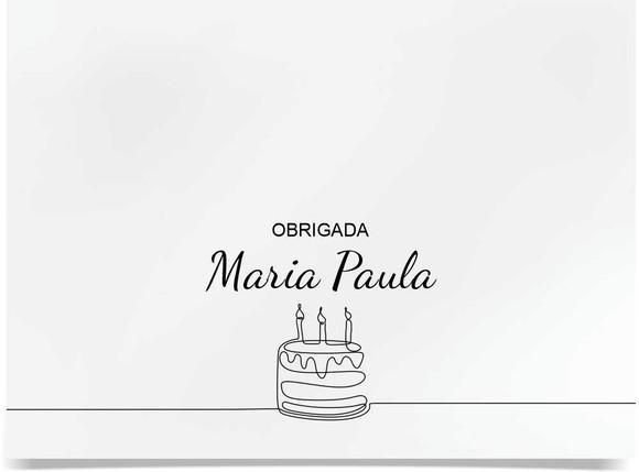 Jogo Americano - Aniversário e Festas