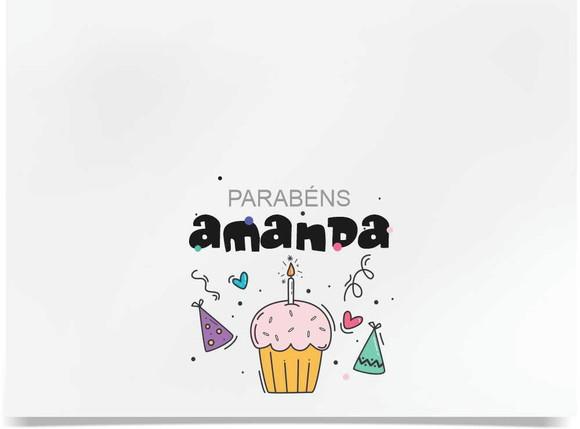 Jogo Americano - Aniversário e Festas