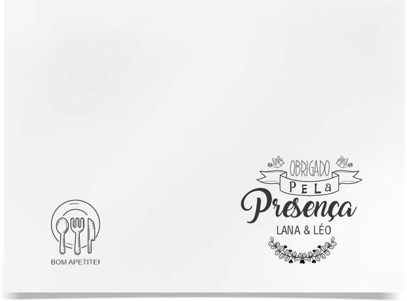 Jogo Americano - Casamentos e Festas
