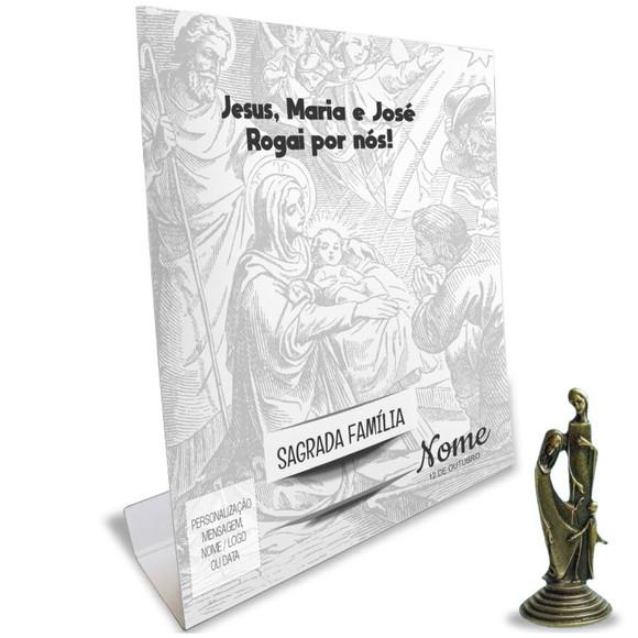 Kit Cartão Altar + Imagem da Sagrada Família, M2